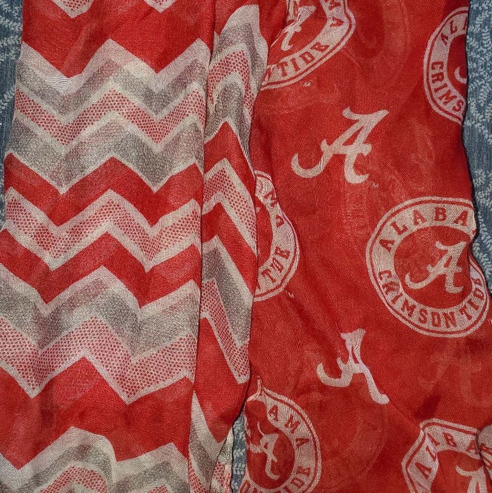 Alabama Crimson Tide Infinity scarves (set of 2)